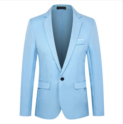 Casual Suit Middle-aged Professionals Korean-style Slim Fit