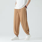 Loose-fitting Stylish Wide-leg Pants Retro Casual Trousers