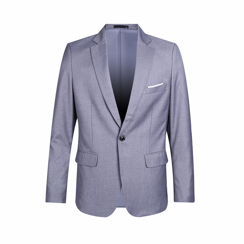 Casual Suit Middle-aged Professionals Korean-style Slim Fit