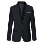 Casual Suit Middle-aged Professionals Korean-style Slim Fit