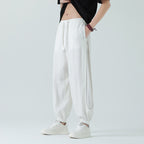 Loose-fitting Stylish Wide-leg Pants Retro Casual Trousers